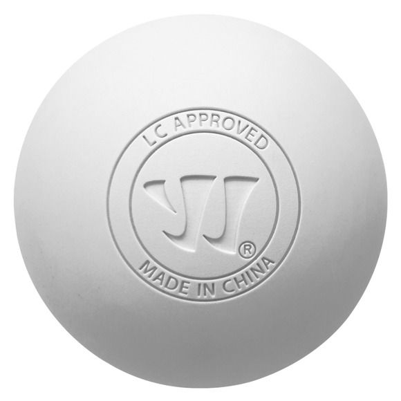 WARRIOR LACROSSE CLA APPROVED GAME BALL WHITE