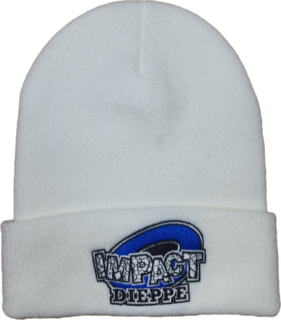 DIEPPE EMBROIDERED BEANIE STYLE CUFF TOQUE