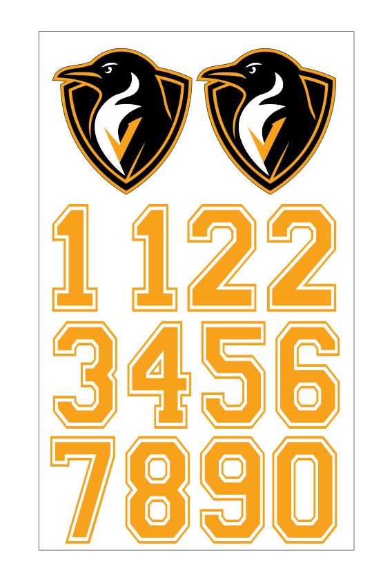 EAST HANTS HELMET STICKERS