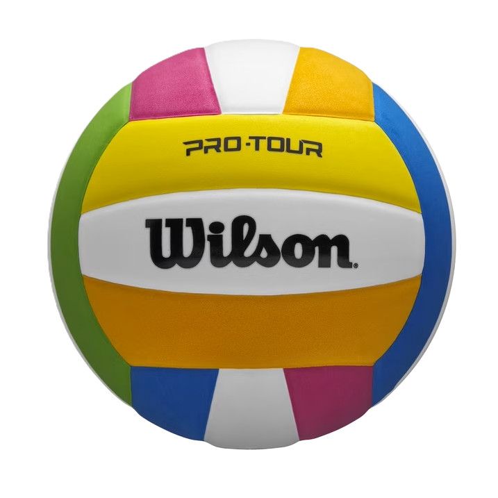WILSON PRO TOUR INDOOR VOLLEYBALL MULTICOLOR OFFICIAL SIZE