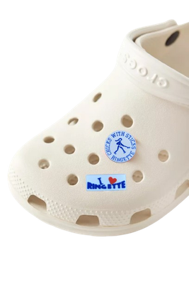 I HEART RINGETTE CROC CHARM