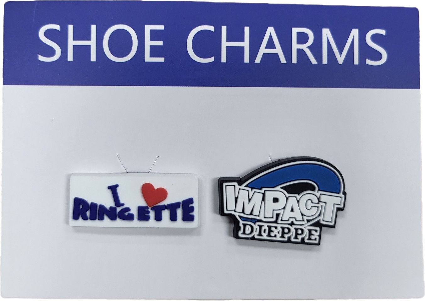 IMPACT DIEPPE CROC CHARM  - 2 PACK