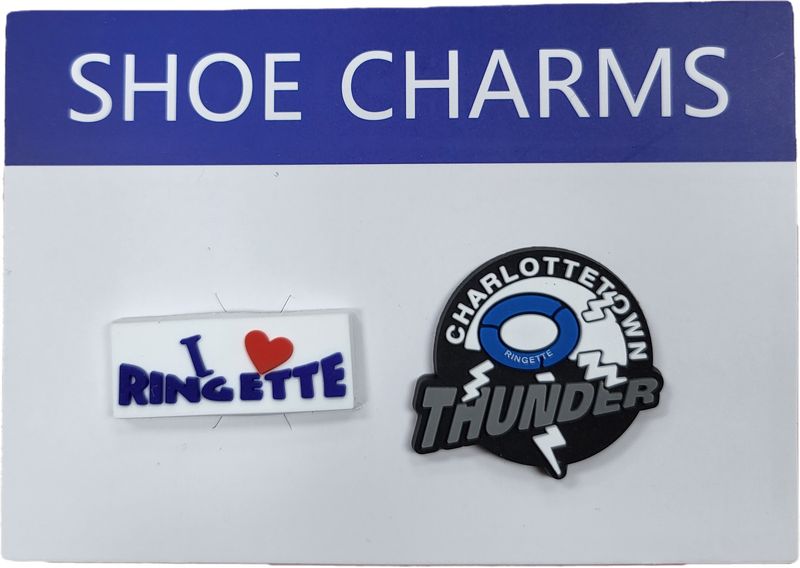 CHARLOTTETOWN CROC CHARM  - 2 PACK