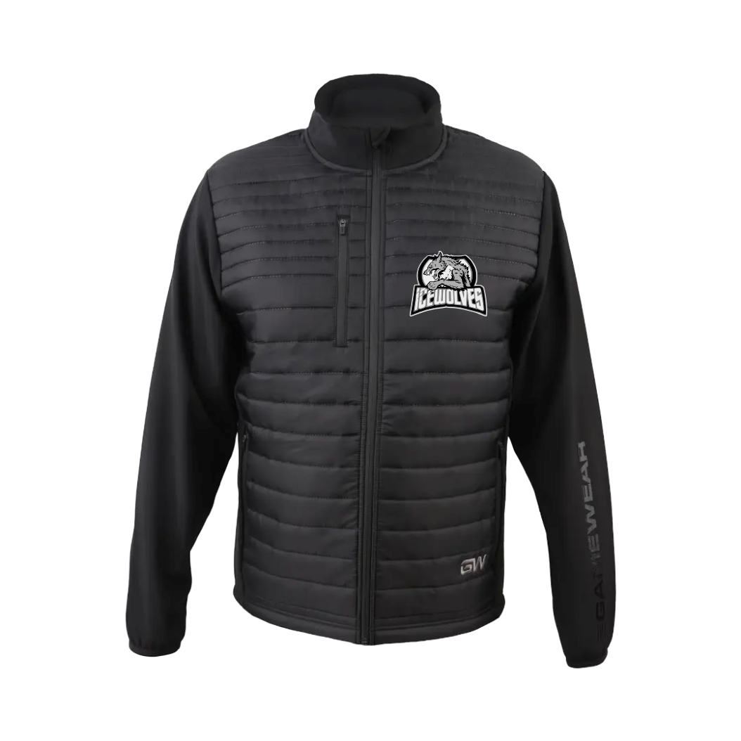 ICE WOLVES QUILTED TEAM JACKET