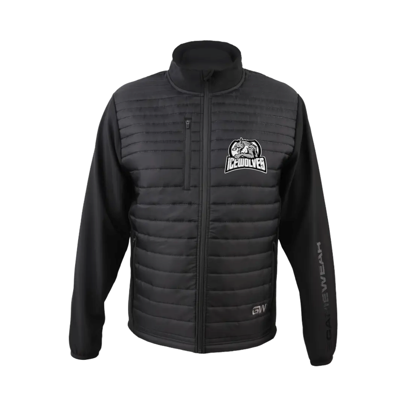 ICE WOLVES QUILTED TEAM JACKET