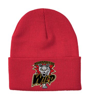 WILD MIRAMICHI EMBROIDERED BEANIE STYLE CUFF TOQUE