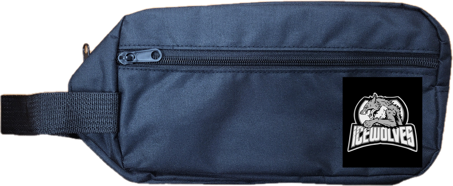ICE WOLVES TOILETRY BAG