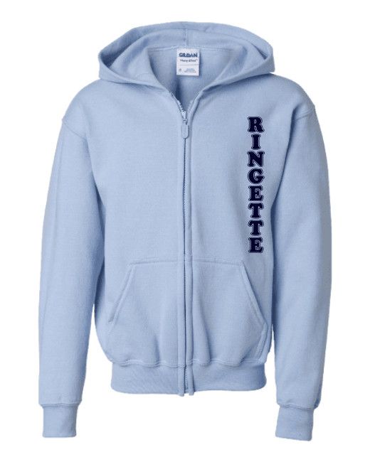  RINGETTE FULL ZIPPER HOODIE