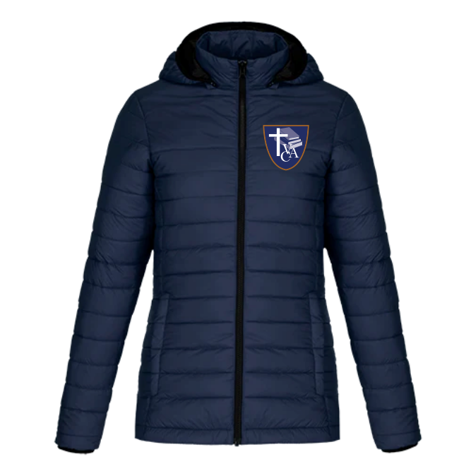 DCA CANYON LADIES PUFFY JACKET W/ DETACHABLE HOOD