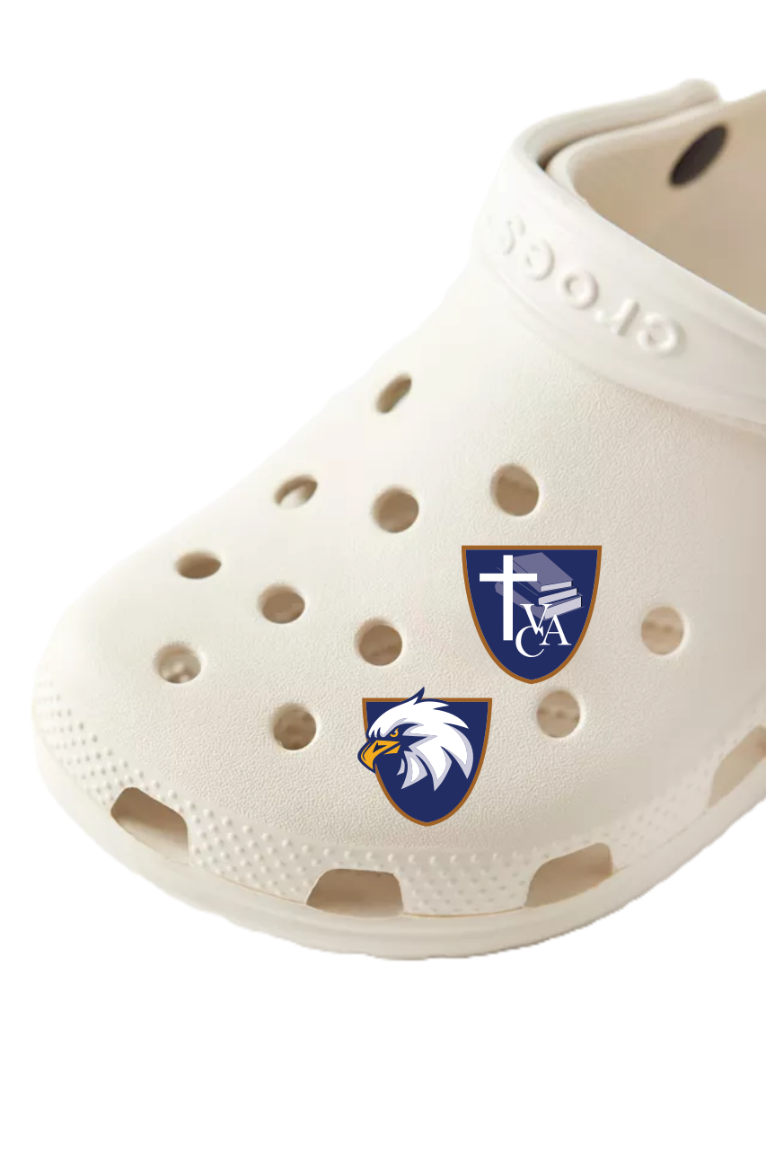 VCA EAGLES CROC CHARM  - 2 PACK