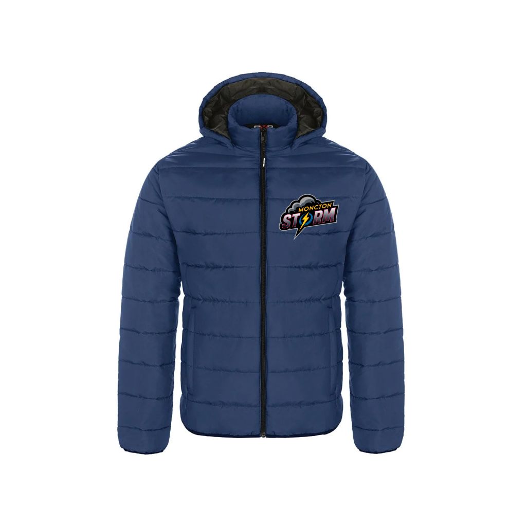 MONCTON STORM PUFFY JACKET WITH DETACHABLE HOOD