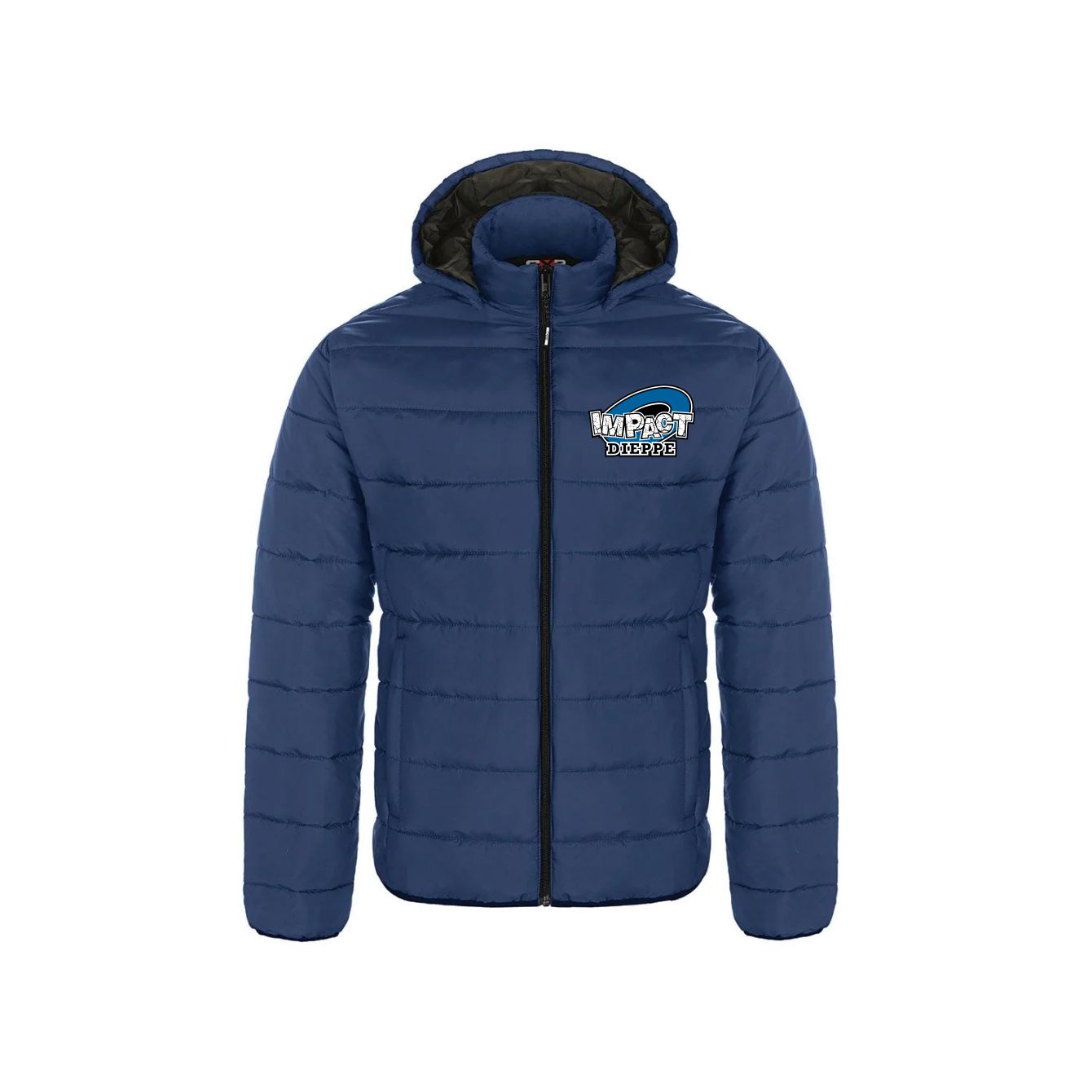 DIEPPE PUFFY JACKET WITH DETACHABLE HOOD