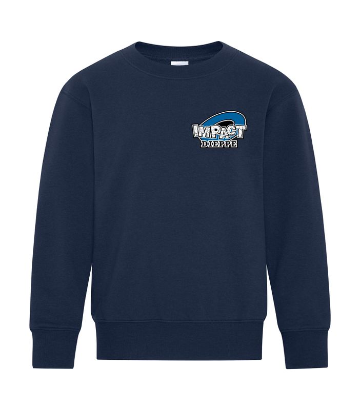 Sweat-shirt DIEPPE en molleton à col rond