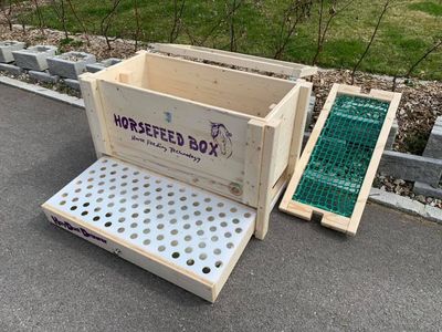 Heuboxen bis 200cm Länge - 58cm Breite (CLASSIC) mit SCHUBLADE