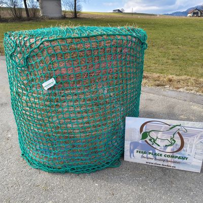 HORSEFEED BOX Rundballenheunetz 1,65m - NEW Diamond Cord