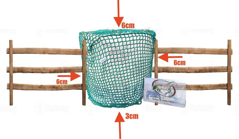 Diamond Cord Rundballenheunetz 1,45m Shetty Side - Optimale Pferdefütterung Diamond Cord Rundballenheunetz 1,45m Shetty Side - Optimale Pferdefütterung
