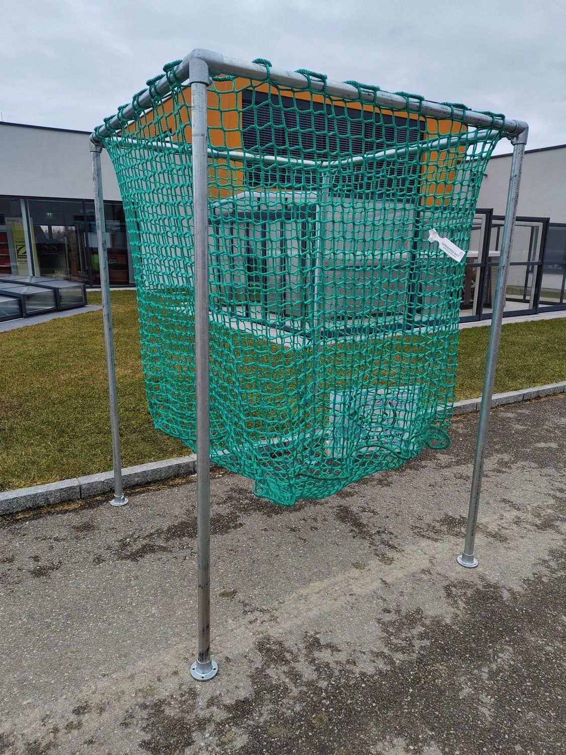 HORSEFEED BOX Stahlrohr-Heuraufe SHETTY FIX 1m x 1m x 1,7m