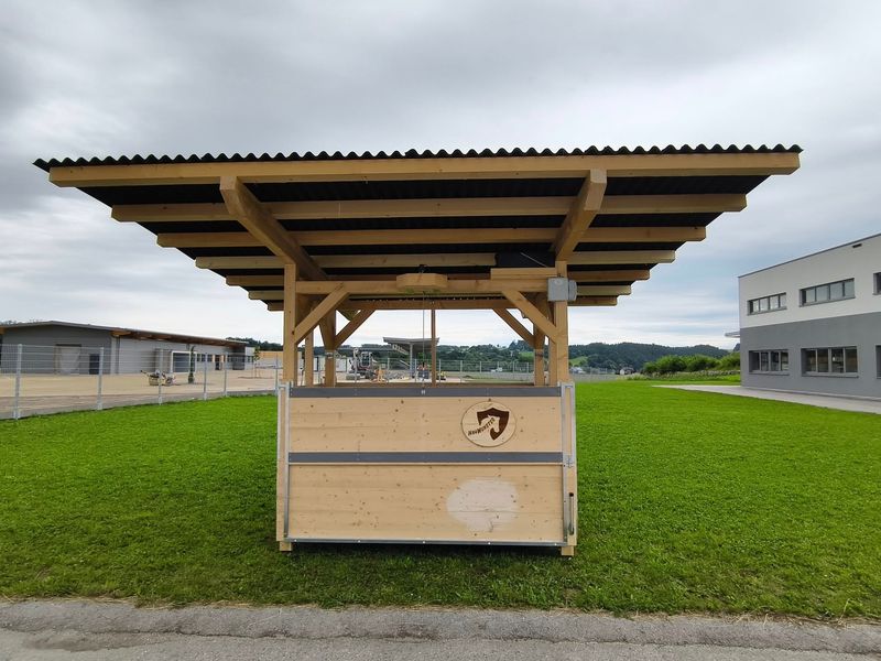 Original HAYMUNSTER DeLuxe Zeigesteuerte Grossballenraufe 4-seitig 2.1 Quader