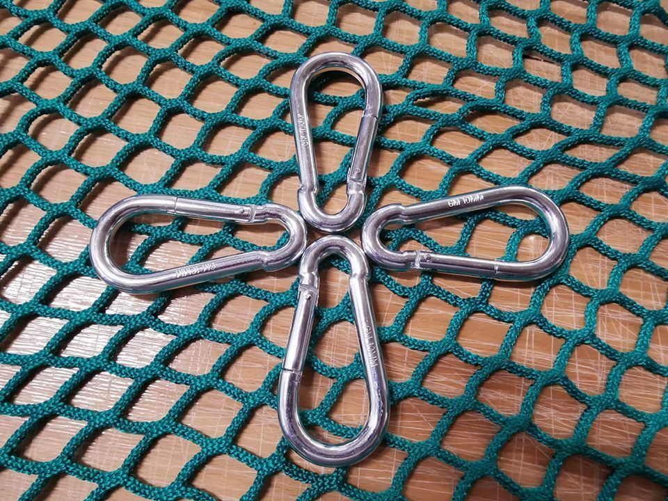 Original HORSEFEED BOX - Premium Karabinerhaken 10cm (4er-Pack)