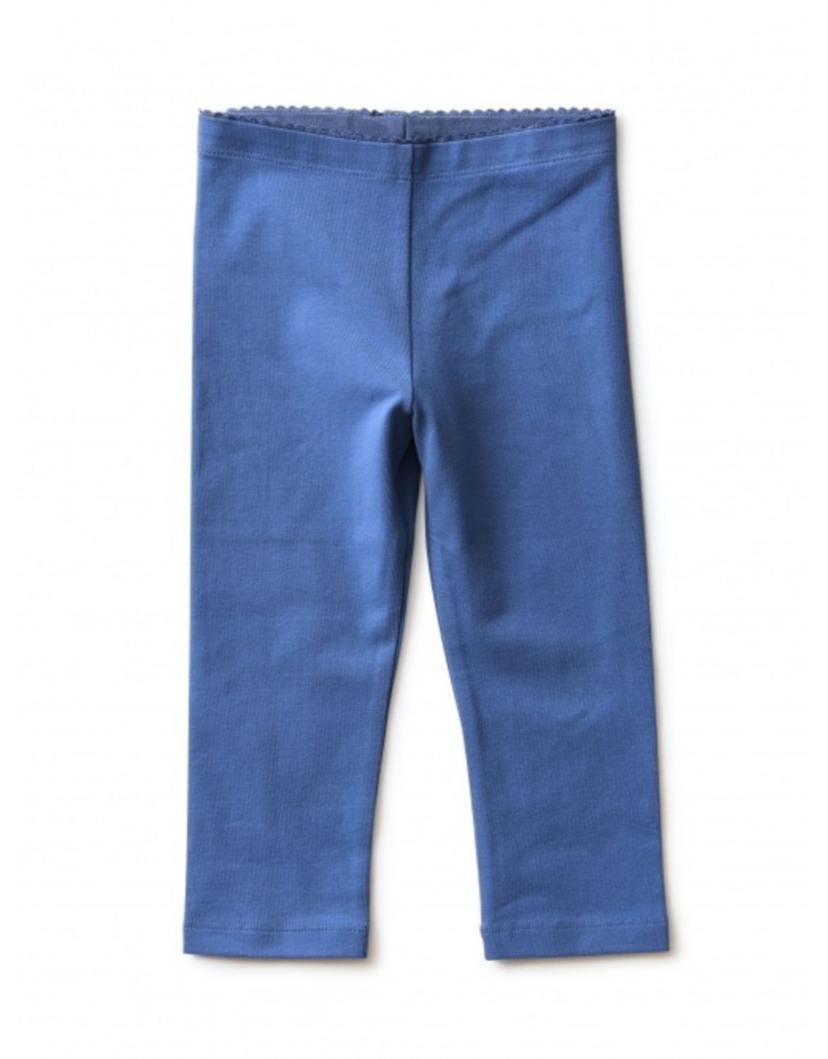 Solid Baby Leggings Batik Blue, Size: 3-6 Mths