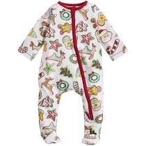 Mud Pie Christmas Cookie Sleeper, Size: 0-3M