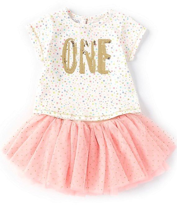 Birthday Skirt Set, Color: One, Size: 12M - 18M