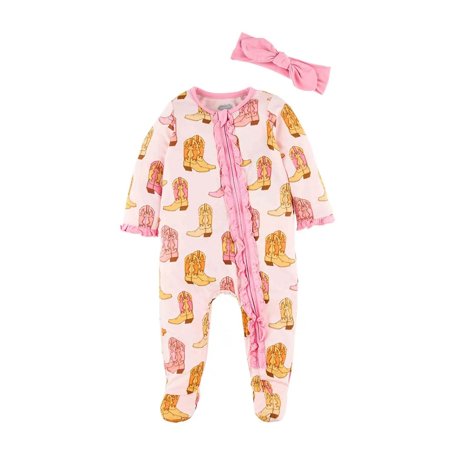 A95 Cowgirl Boot Sleeper, Size: 0-3 mos