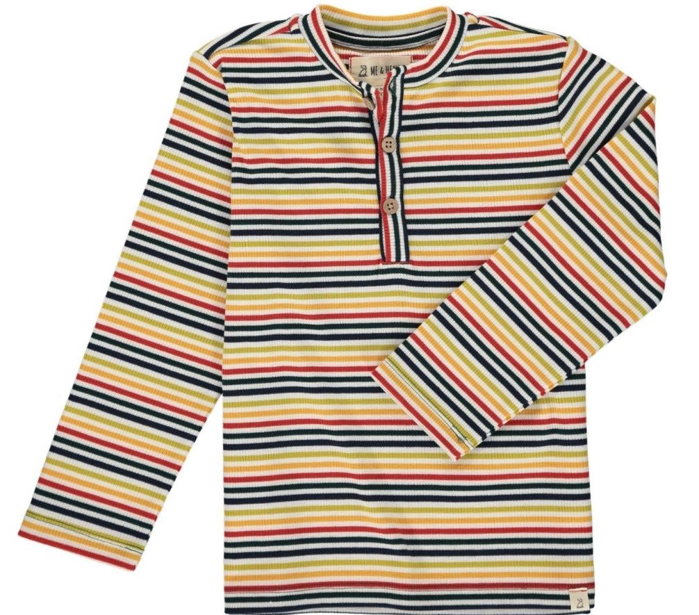 A95 Multi-Stripe Ribbed Tee