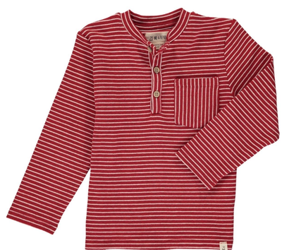 Red Stripe Henley