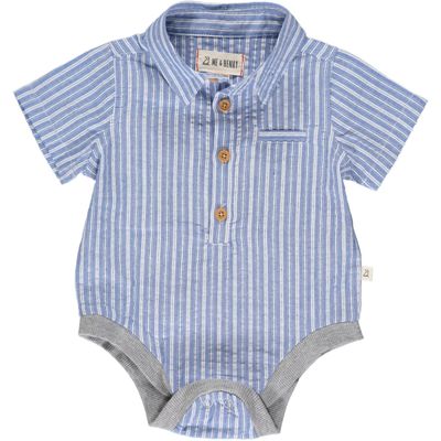 A95 Helford Stripe SS Onesie