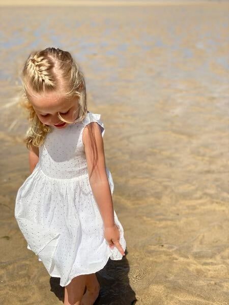 A95 Jewel Dress - Ivory Star