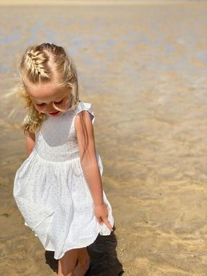 A95 Jewel Dress - Ivory Star
