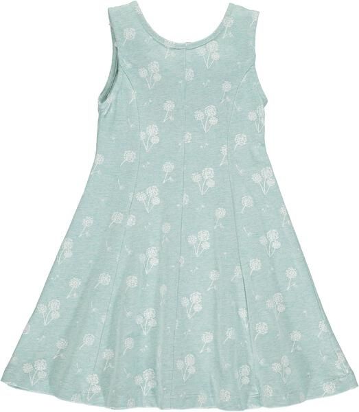 A95 Clememtime Dress - Aqua Dandelion
