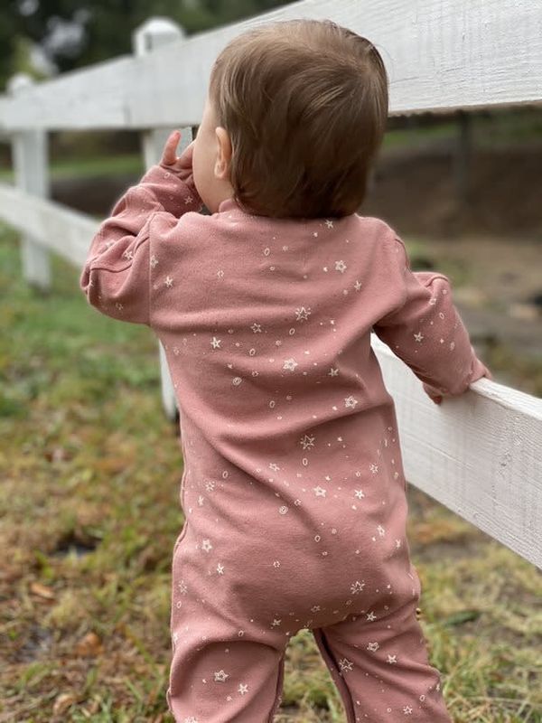A95 Mary Playsuit- Rose Star