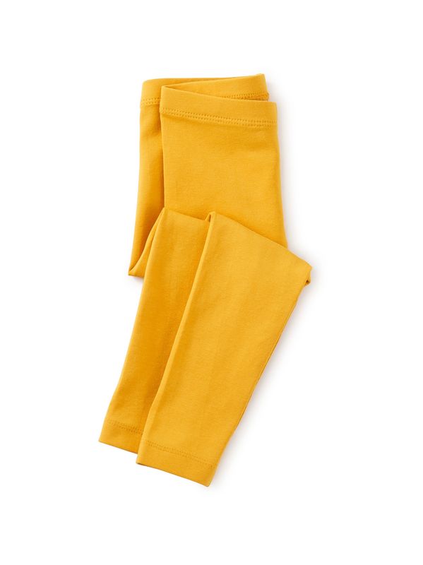 Solid Baby Leggings-Gold