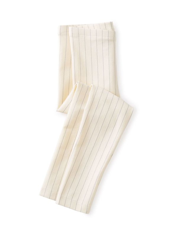 Metallic Stripe Baby Legging~ Pelican