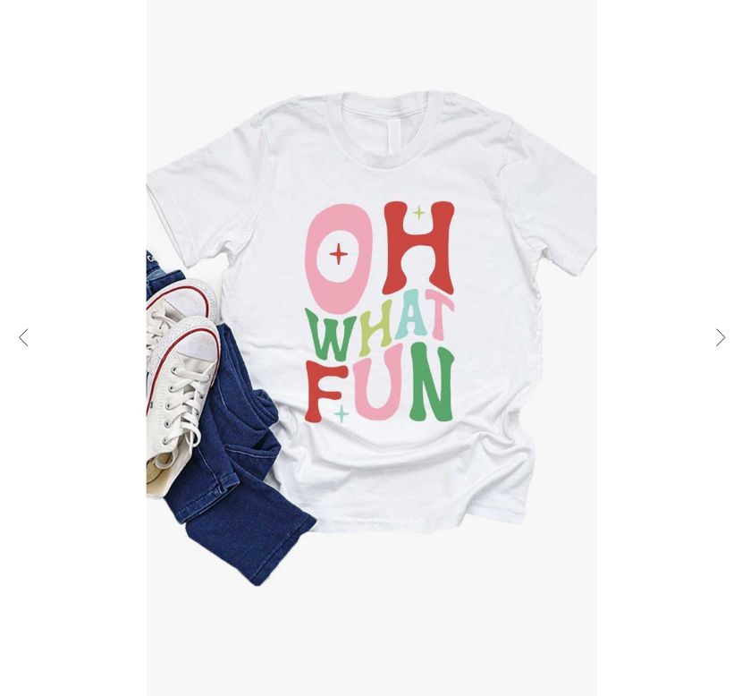 A95 Retro Oh What Fun Graphic Tee