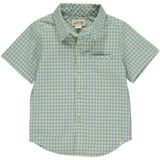 A95 Pier SS Shirt-Lemon/Blue Plaid