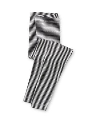 A95 Striped Leggings - Jet Black