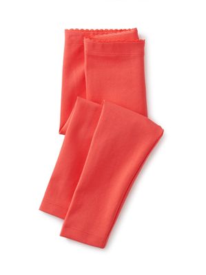 Solid Leggings - Scarlet