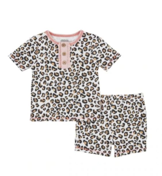 A95 Leopard Pajamas Set