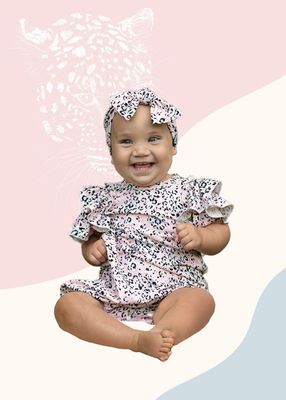 A95 Wild and Free Knit Romper - Pink