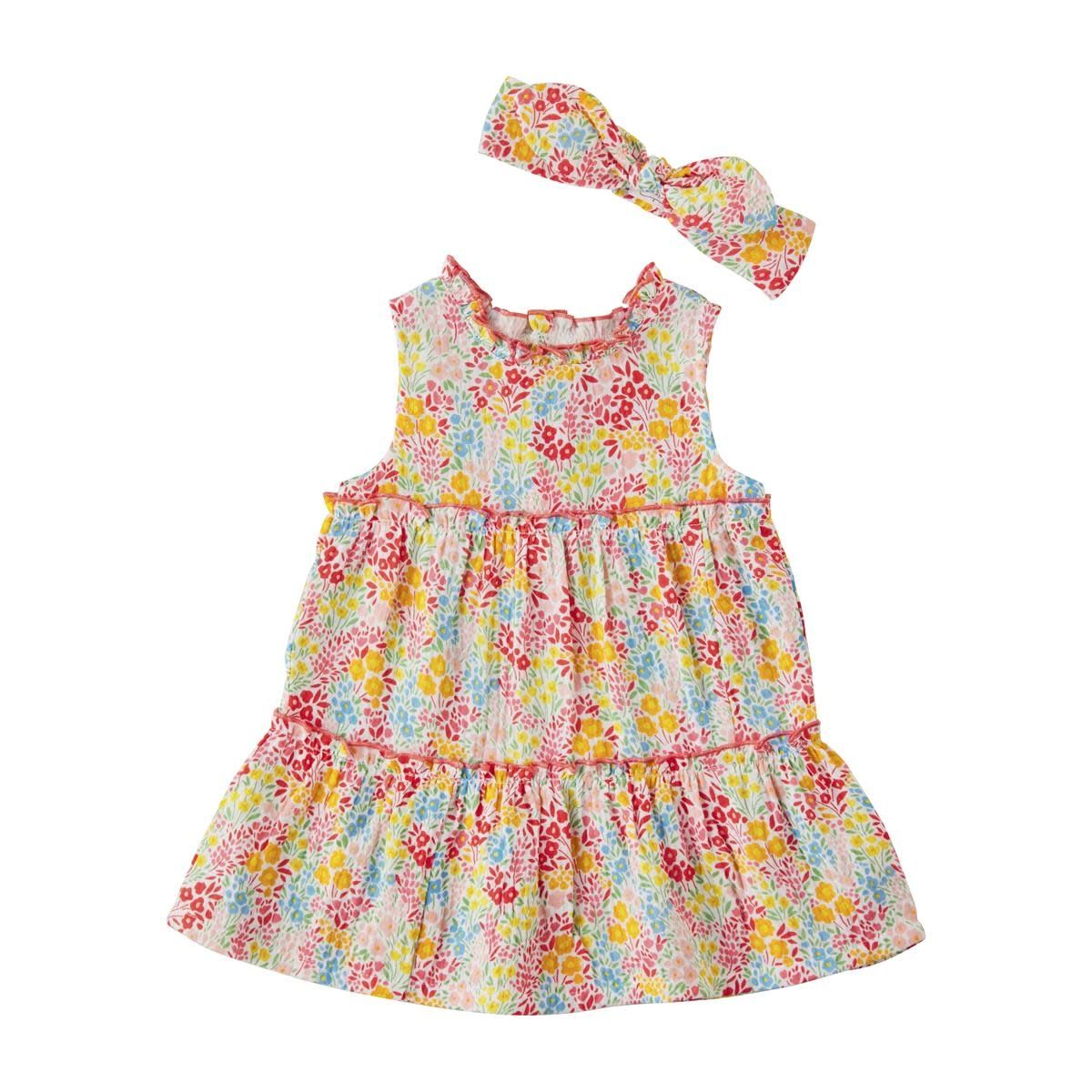 Floral Dress and Headband