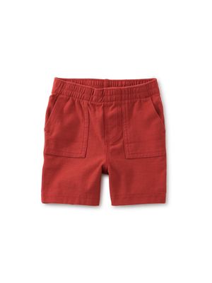 A95 Playwear Baby Shorts~Earth Red