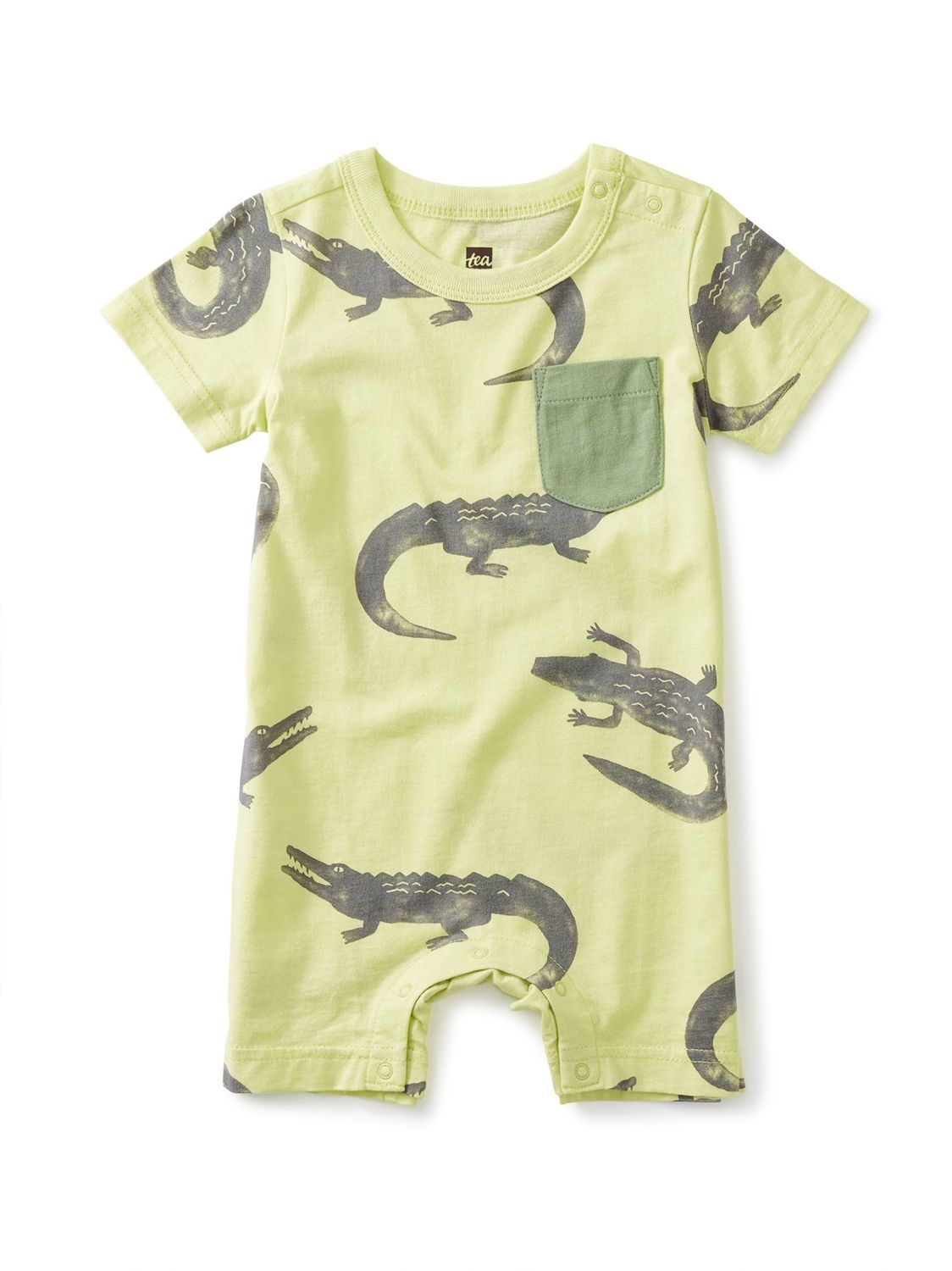 Pop Pocket Shortie-Caribbean Crocodiles
