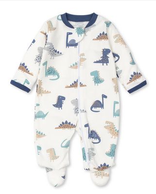 Dino Den Footie w/ Zipper