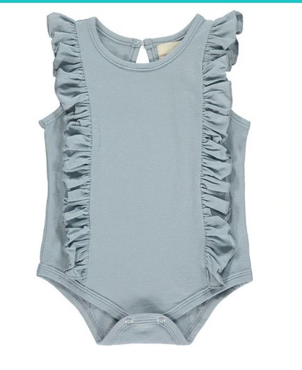 Vignette Onesie- Blue