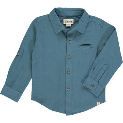 Atwood Woven Shirt - Sky Gauze