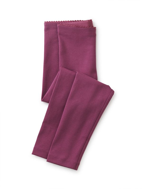 Solid Leggings - Cassis