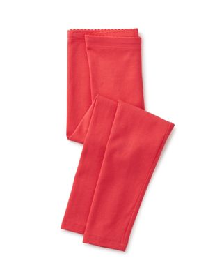 Solid Baby Leggings ~  Scarlet